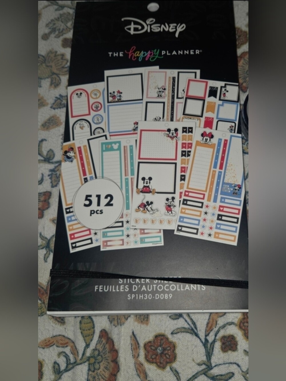 Disney The Happy Planner Sticker Sheet - Mickey Mouse